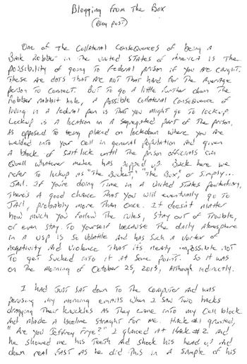 Jeffrey Frye's The Box Page 1